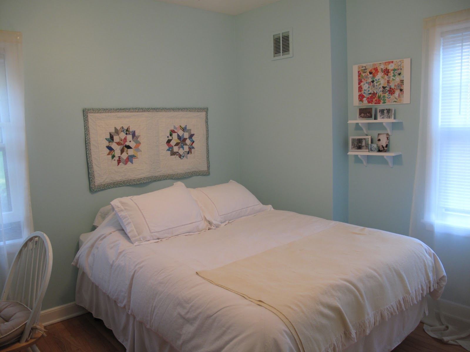 Things We Make Quilted Wall Hanging Headboard Done!