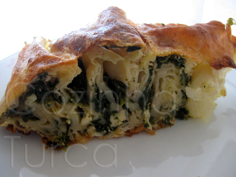 Borek de Espinafres (Ispanaklı Börek)