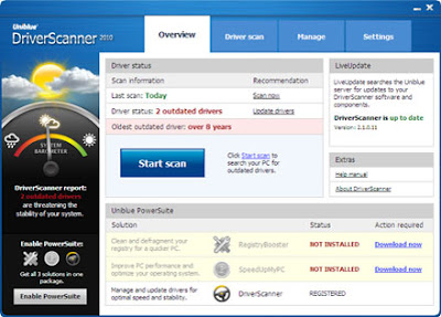 Uniblue Driver Scanner 2010 Quét và update driver hoàn hảo Uniblue+DriverScanner+2010