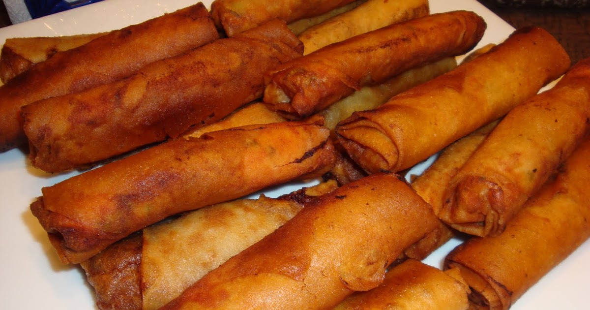 Mae's Kitchen Fried Lumpia (Filipino Style Spring Rolls)