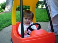 Her little car