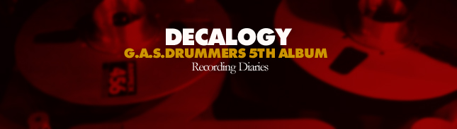 "Decalogy" - G.A.S. Drummers 5th album