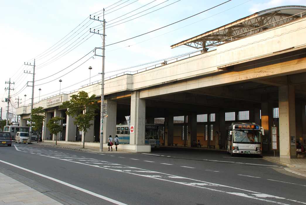 茨城空港 Ibaraki Airport 石岡から専用バス道経由で茨城空港へ