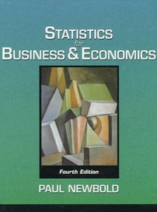 paul newbold statistics for business and economics pdf