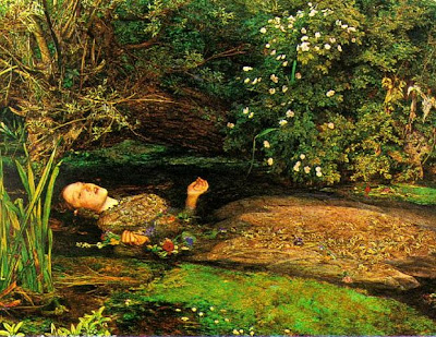 Ophelia by Millais - which seemed to have inspired Rimbaud