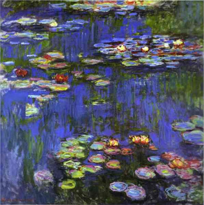 Monet - Waterlilies/Gigli