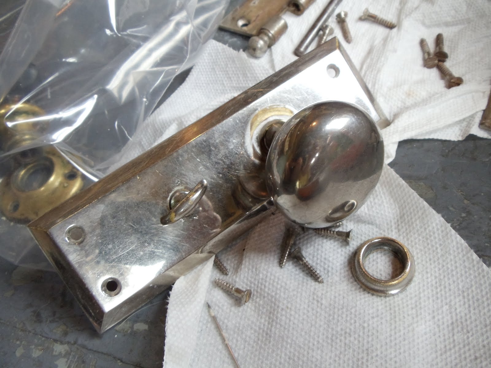 The Box House Stripping Wood Doors, Part 3 Using Citristrip on the