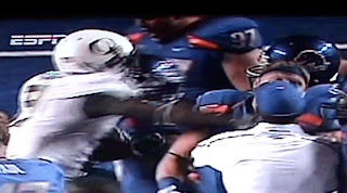 Was Oregon's LeGarrette Blount called the N-word by Boise State's Byron