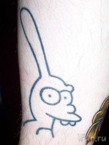  by taking it to the next level, and actually getting Simpsons tattoos.