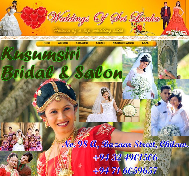 Kusumsiri Bridal & Salon Kusumsiri Bridal & Salon Chilaw (Weddings