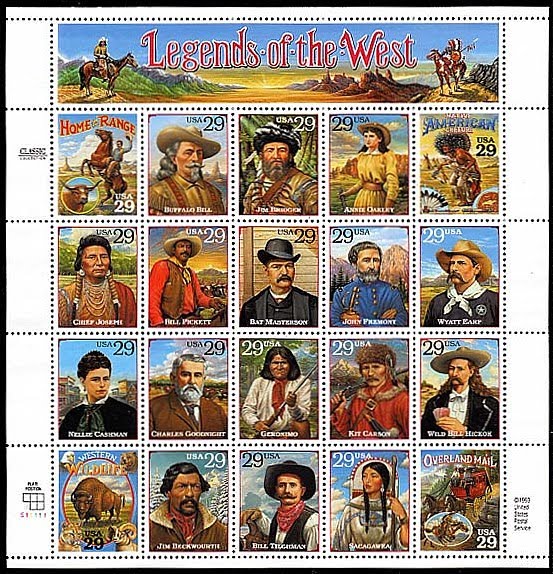 stampselector stamp investment tip u s 1994 recalled legends of us stamp sheet