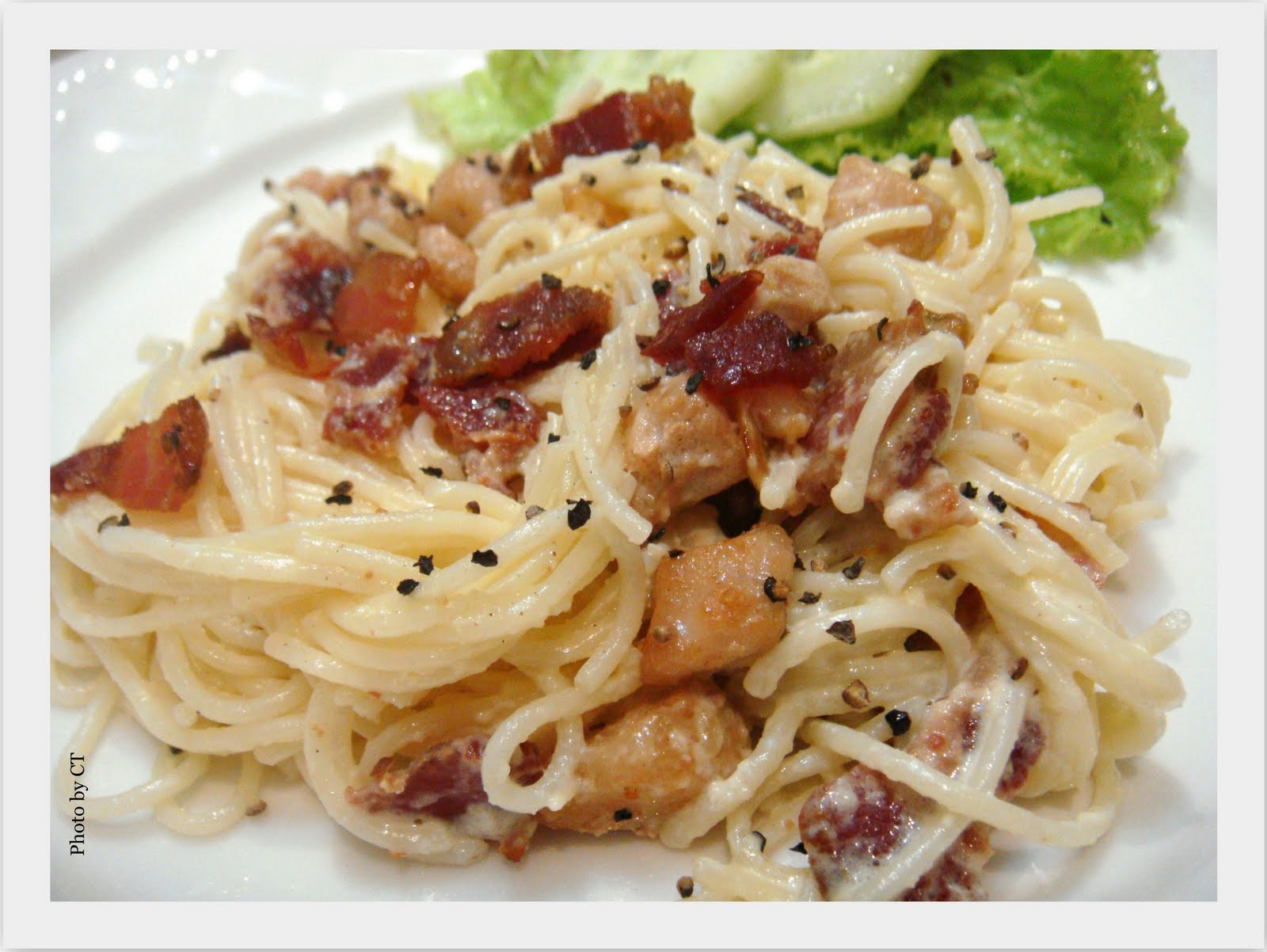 talesfromjakarta Capellini alla Carbonara