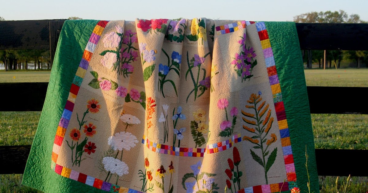 Gracie's Eggies Wildflower Quilt