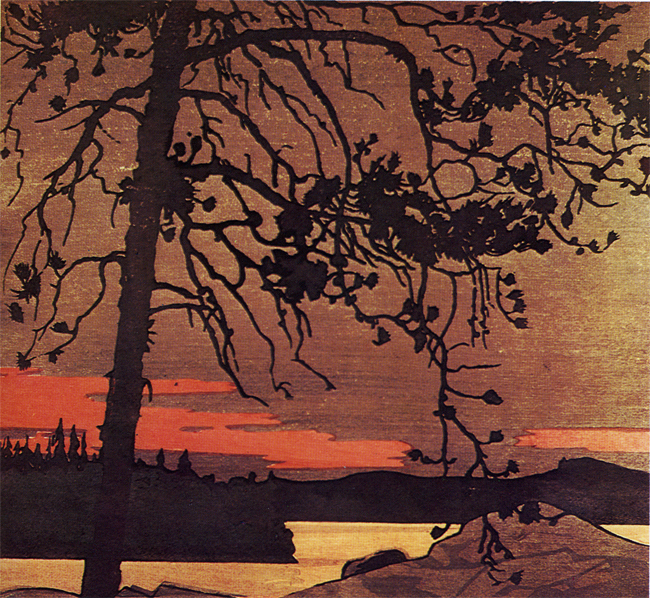 The Shepherdess Woodcuts by H. Eric Bergman