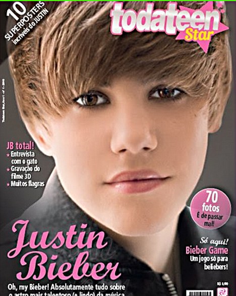 Sorry, die-hard Justin Bieber fans, but this is a bad as Photoshopping can 