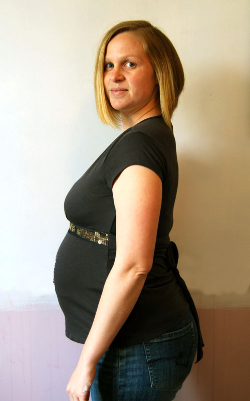 11 weeks pregnant.