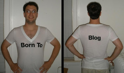 Born to Blog BlogHer T-shirt