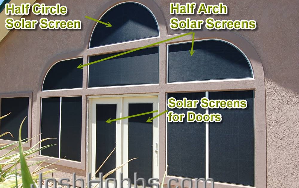 Josh Hobbs Austin, Texas Solar Screen Services Solar Screens for
