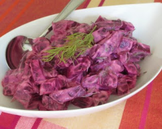Simple beets in a tasty sauce