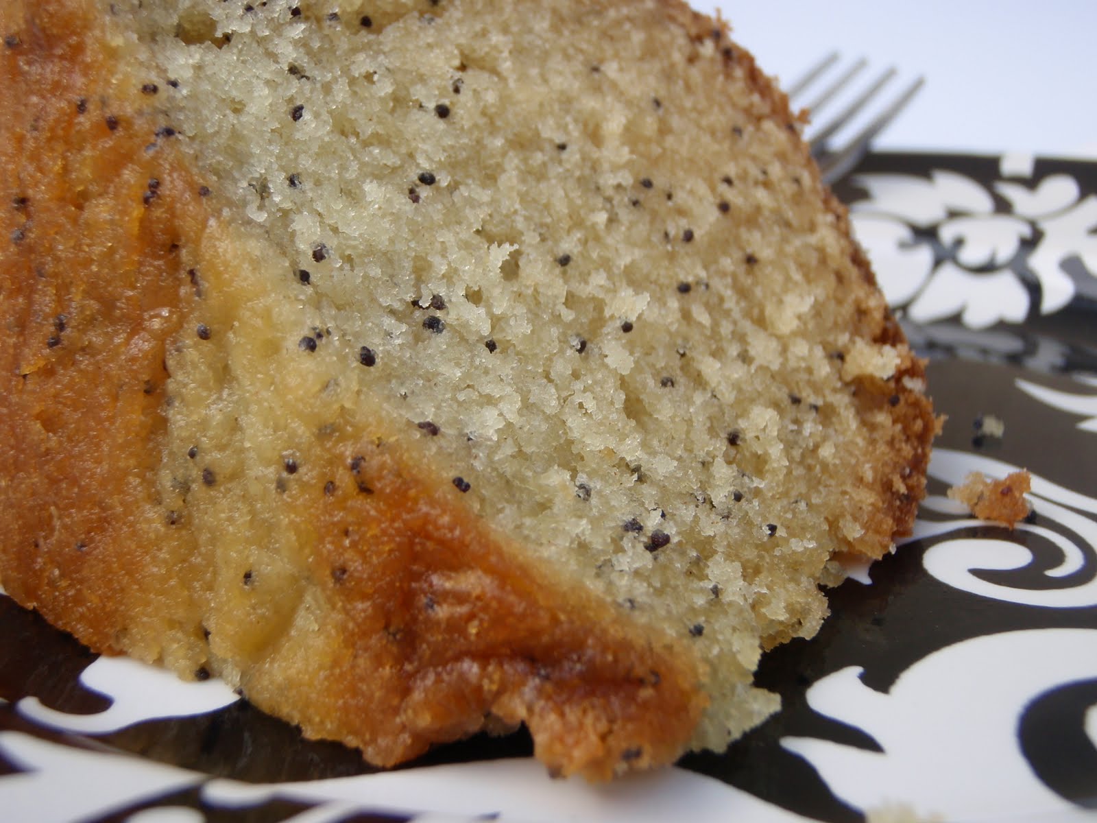 Cooking in Cucamonga Almond Poppyseed Bundt Cake