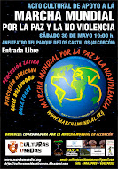 ACTO CULTURAL DE APOYO A LA MARCHA MUNDIAL POR LA PAZ EN ALCORCON