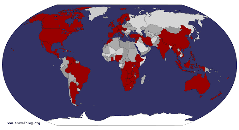 Countries Visited