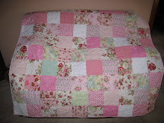 My first shabby chic quilt
