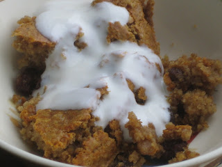 Child's portion of Baked Oatmeal