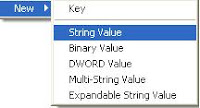 Create New String Value