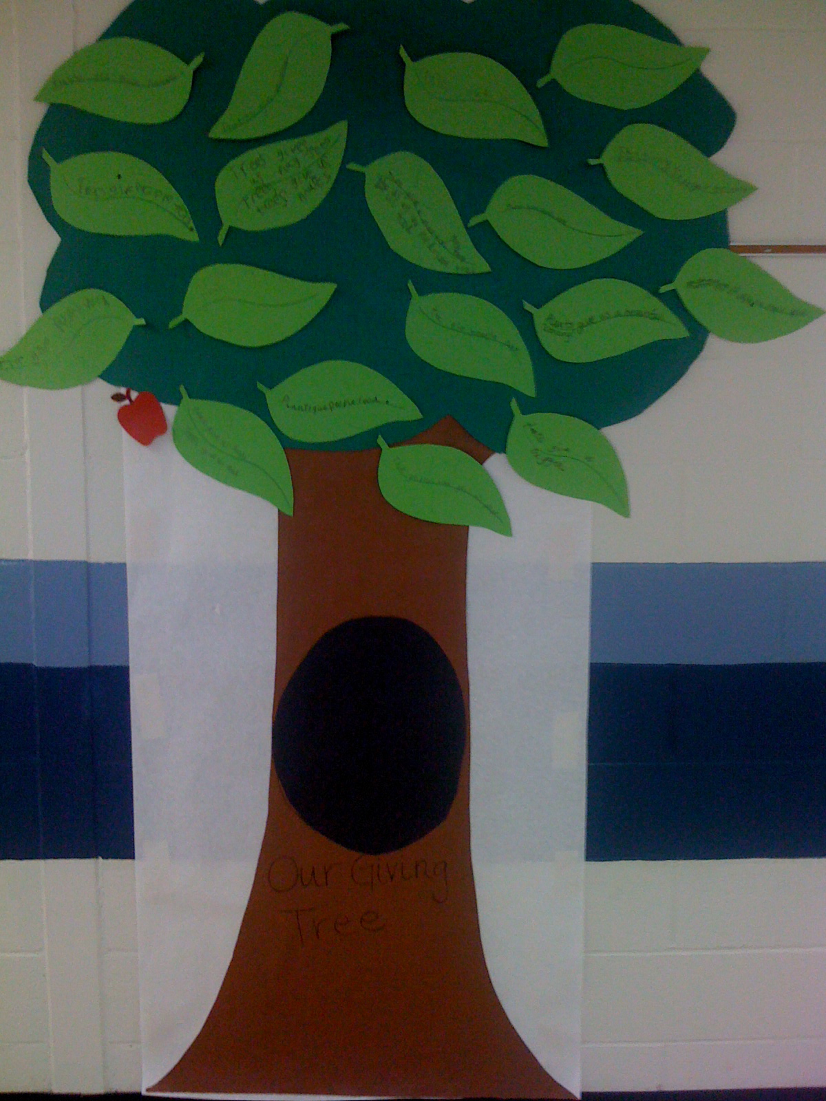 Student Teaching: Our Classroom Giving Tree