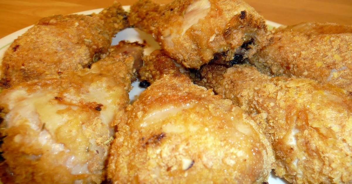 Healthy Crispy Ovenfried Drumstick A Mom's Focus