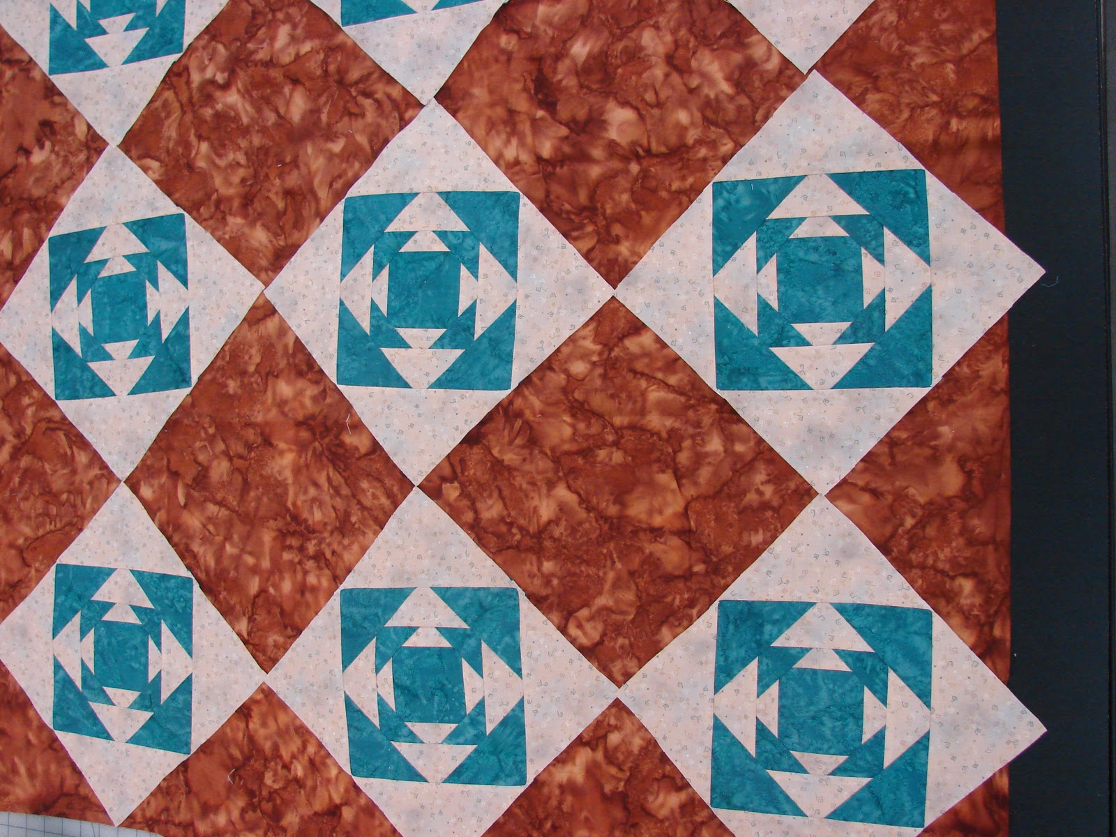 Quilt Vine Pineapple Quilt Layout