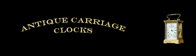 Antique Carriage Clocks | Antique Carriage Clocks For Sale