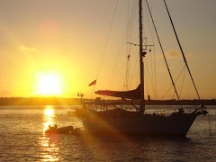 Orca III sunset in Tonga