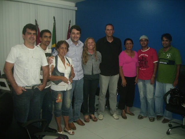 Reunião do CAE com o prefeito Antônio Lins de Sousa Filho