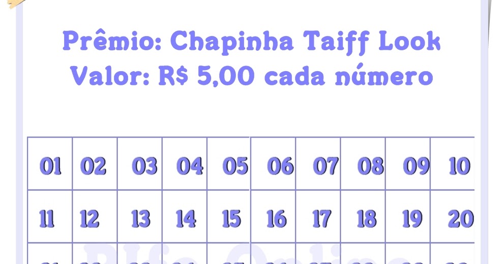 Divas Fru - Fru: Rifa no Divas Fru - Fru PARTICIPE