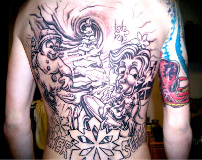 My buddy Makoto is a dope tattoo artist in Japan. He barely speaks English,