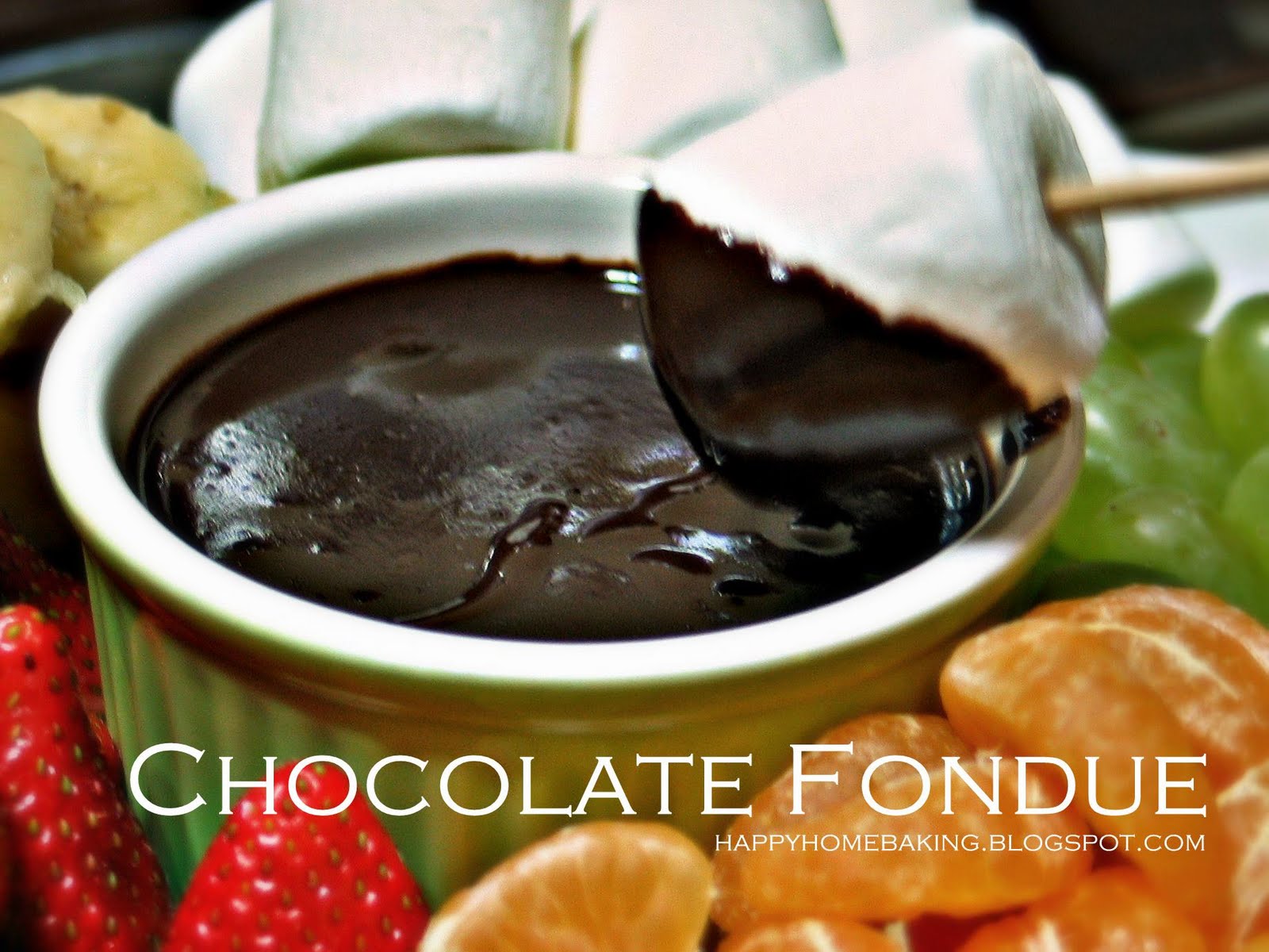 ShuYin's Sanctuary Homemade Chocolate Fondue