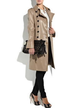Burberry Ruffle Trench