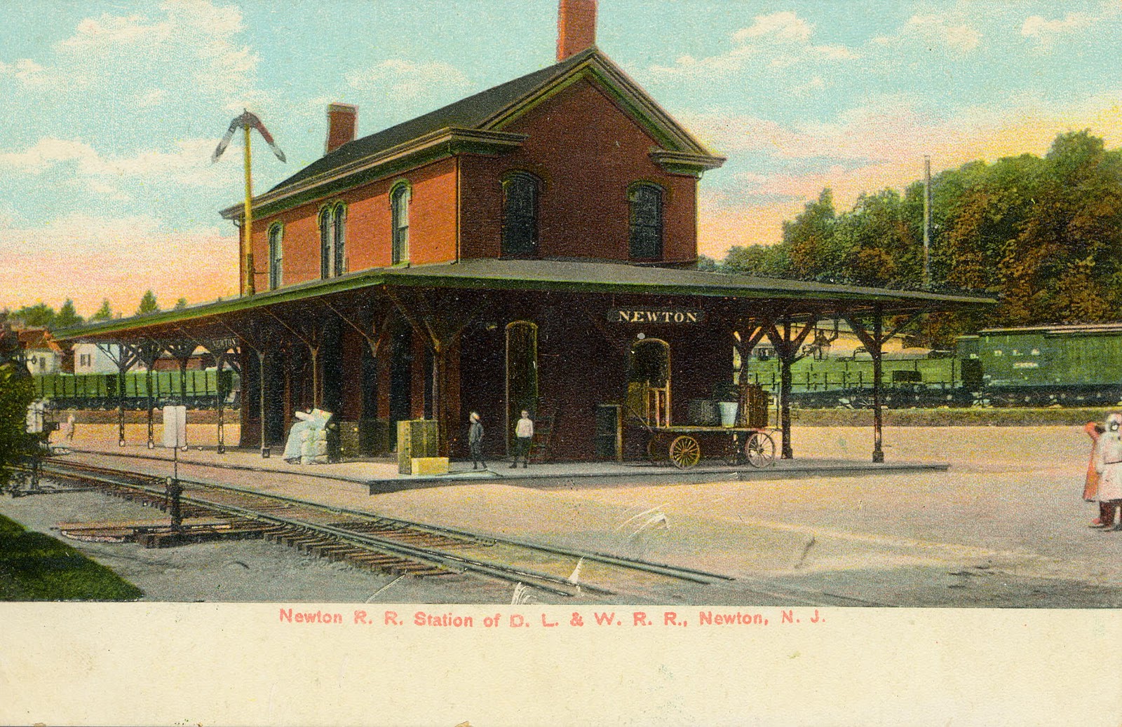 The National Railroad Postcard Museum Newton, New Jersey
