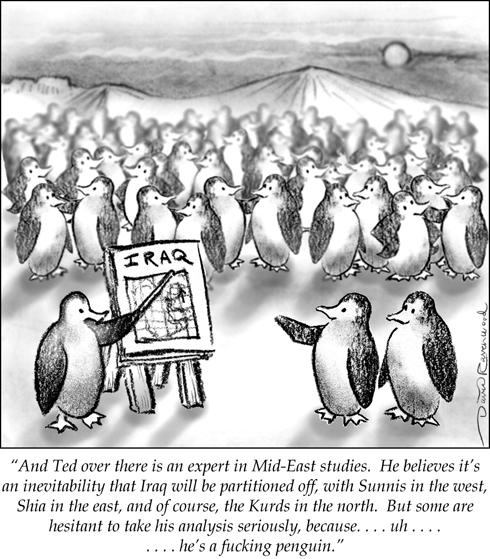 Penguin Cartoon #4
