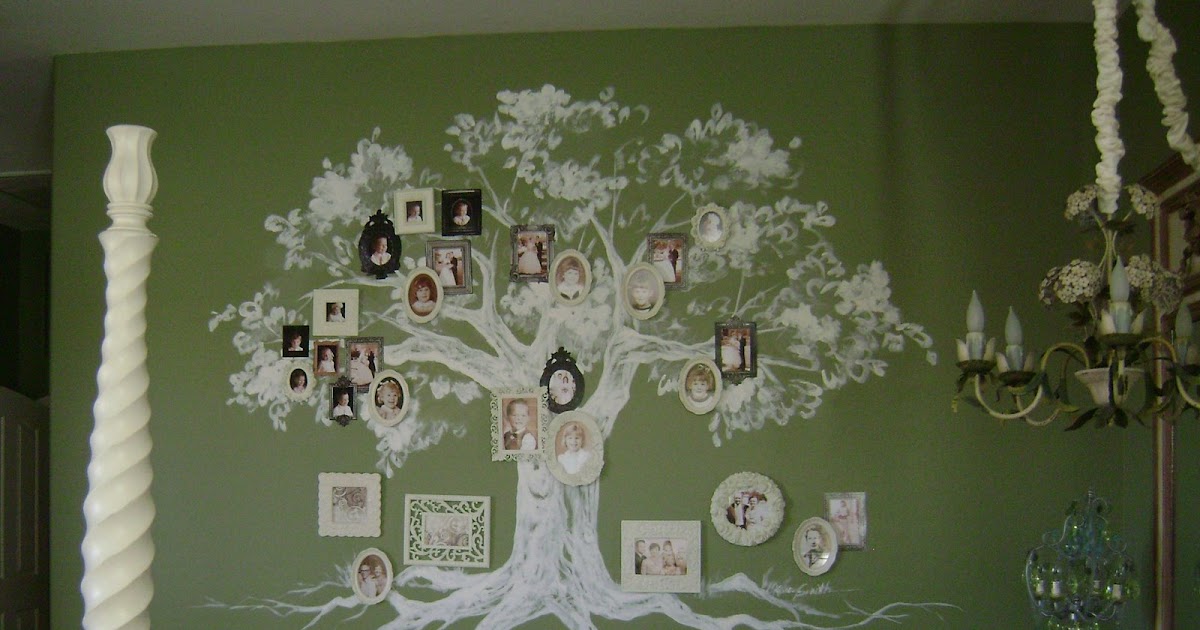 Life and Art with Glamma Fabulous My Family Tree Wall Mural...