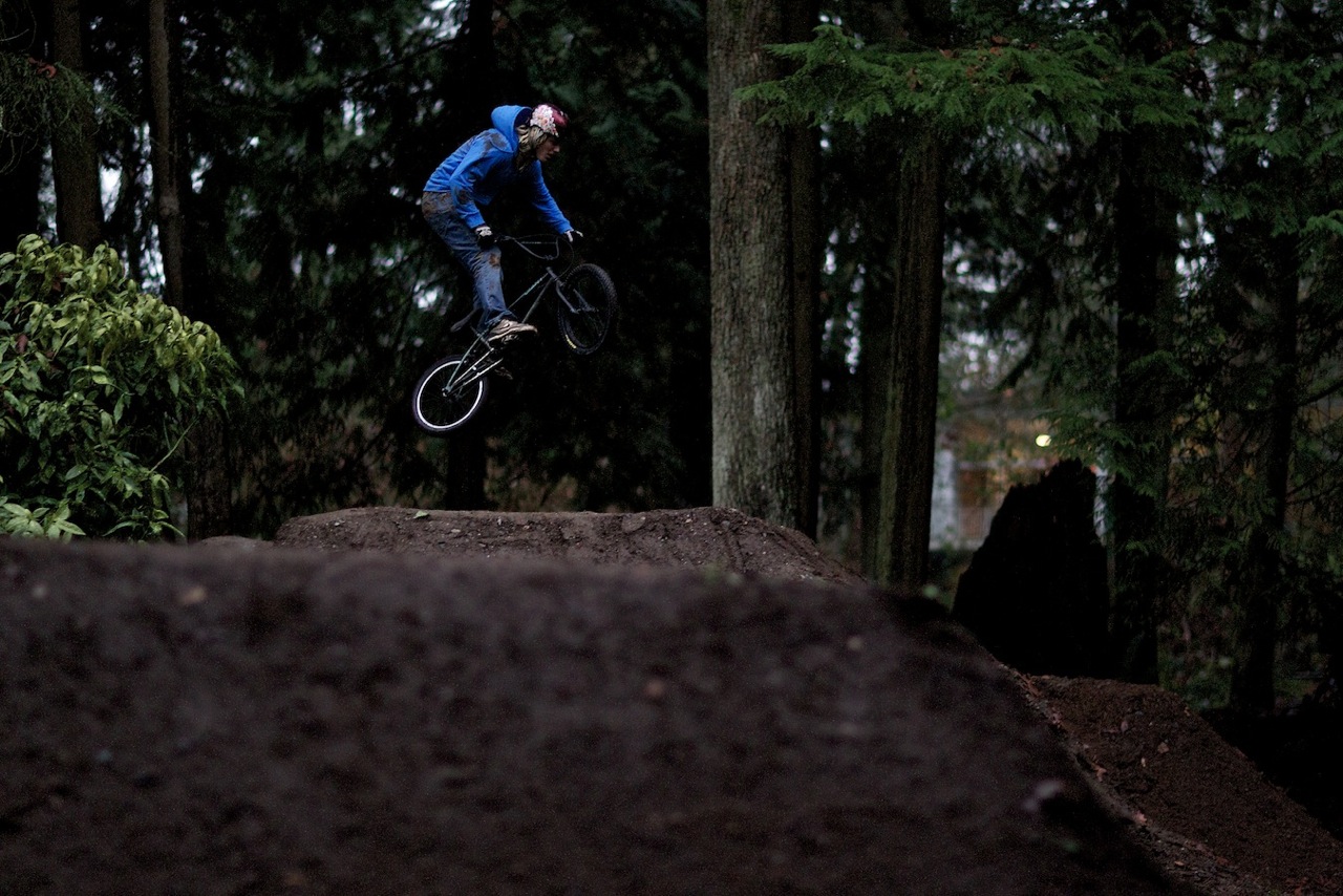Cameron's Team Dunbar Blog UBC dirt jumps December 7th