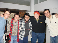 Izq-Der:Andrés,Diego,Marcelo,Lucas y Mariano