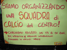 Messaggio del Centro per Giovani ai Soci ACR ACCADEMIA! mercoledì h 19/23! Inf. e Bughi!