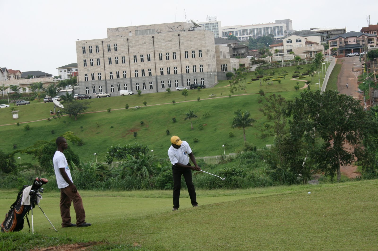 Catch up....and Golf! The Girl Behind Her Diplomat