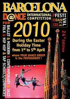 Dance Grand Prix Season 2010 - Barcelona, Spain. Ballet & Modern, Contemporary, Jazz, FOlk, HIp Hop, Tap Schools / Companies - Dance Festival during the easter break