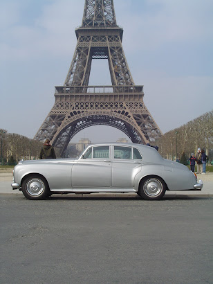 Paris Eiffel Tower 1964 Rolls Royce Silver Cloud III