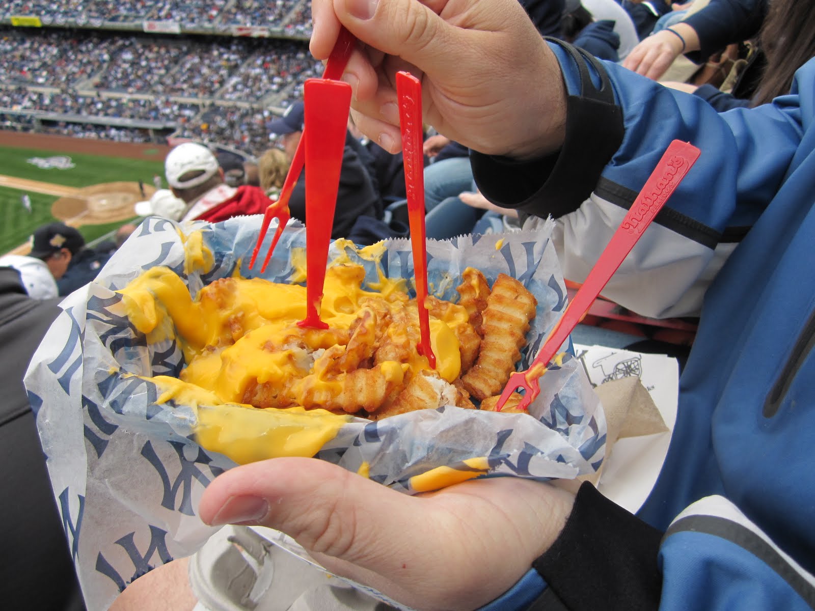 Yankee Stadium 27 Victories, 5 Burgers, 3 Steak sandwichs and 2