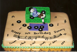 cd player cake